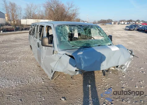 2018 Chevrolet Express 3500 Lt z USA, uszkodzony, nr VIN 1GAZGPFG1J1335403